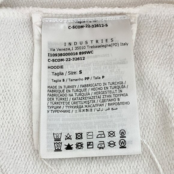 Moncler White Hoodie Sweatshirt S - Picture 6 of 8